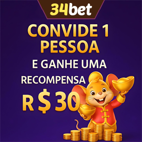 34bet Indique amigos para receber um bônus